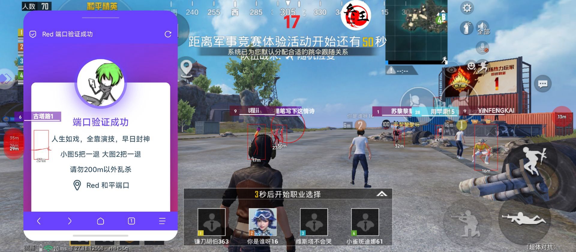 和平精英《向日葵》外挂